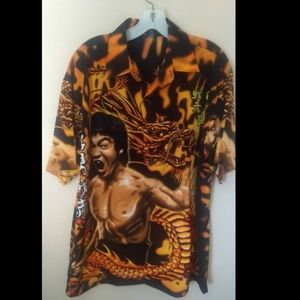 Bruce Lee all-over print shirt